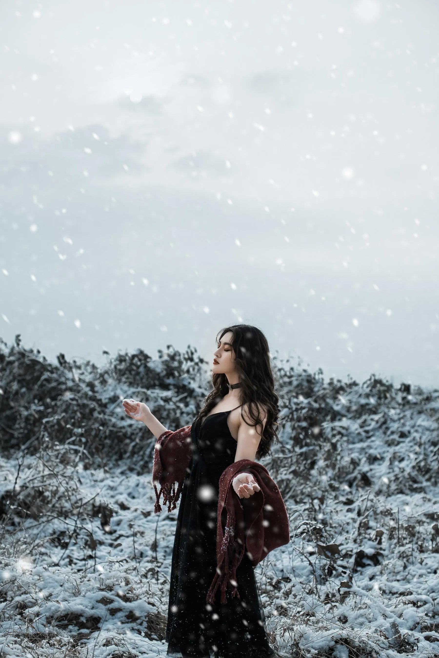 [YITUYU艺图语]2021.12.29 THE SNOW CITY 翠花儿 [23P]插图6